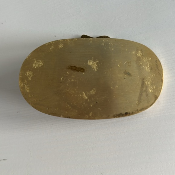 Brass ‘At Once'  Vintage Desk Accessory Clip - Picture 3 of 6